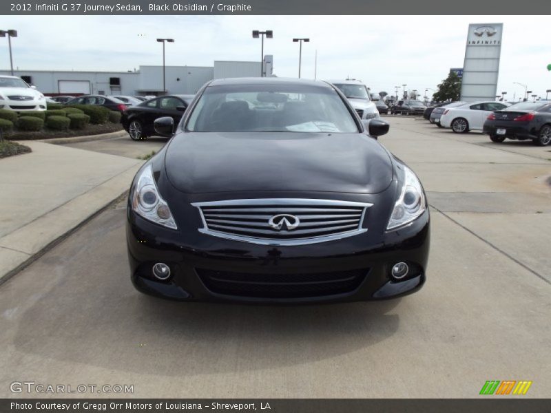 Black Obsidian / Graphite 2012 Infiniti G 37 Journey Sedan