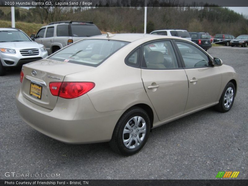 Laguna Sand / Beige 2010 Hyundai Elantra GLS