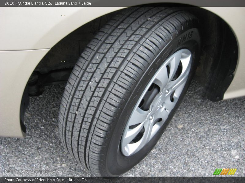 Laguna Sand / Beige 2010 Hyundai Elantra GLS