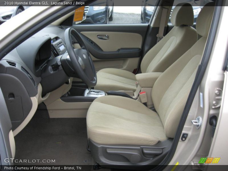 Laguna Sand / Beige 2010 Hyundai Elantra GLS