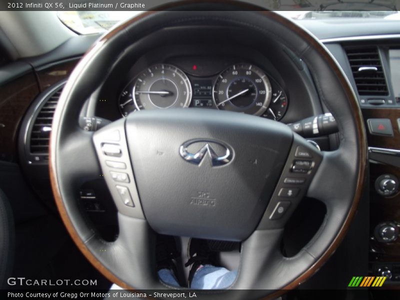 2012 QX 56 Steering Wheel