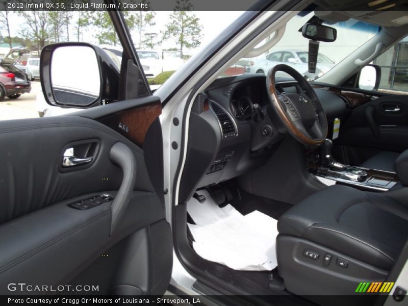 Liquid Platinum / Graphite 2012 Infiniti QX 56