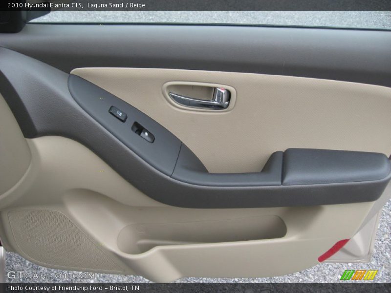 Laguna Sand / Beige 2010 Hyundai Elantra GLS