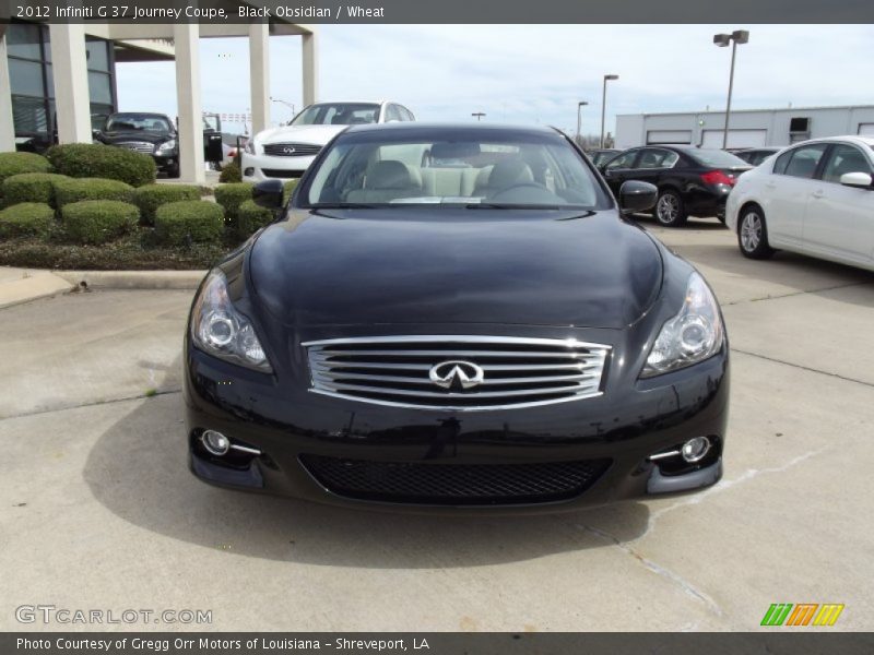 Black Obsidian / Wheat 2012 Infiniti G 37 Journey Coupe