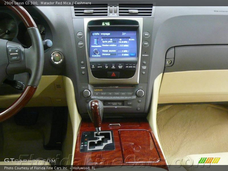 Matador Red Mica / Cashmere 2006 Lexus GS 300