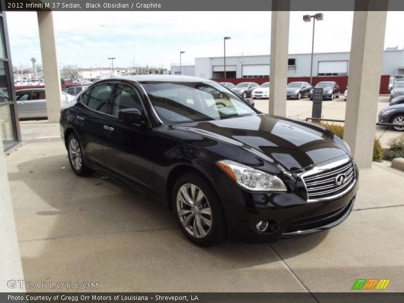 Black Obsidian / Graphite 2012 Infiniti M 37 Sedan