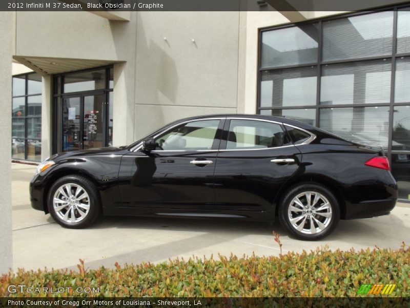 Black Obsidian / Graphite 2012 Infiniti M 37 Sedan