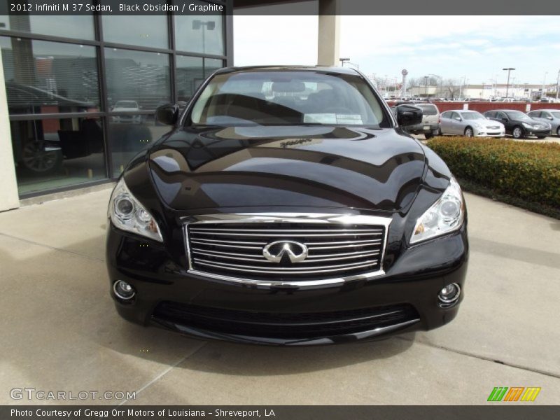 Black Obsidian / Graphite 2012 Infiniti M 37 Sedan