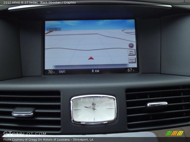 Black Obsidian / Graphite 2012 Infiniti M 37 Sedan