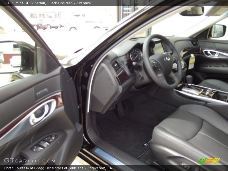 Black Obsidian / Graphite 2012 Infiniti M 37 Sedan
