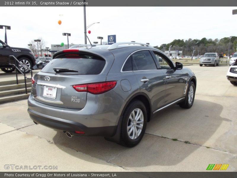 Graphite Shadow / Graphite 2012 Infiniti FX 35