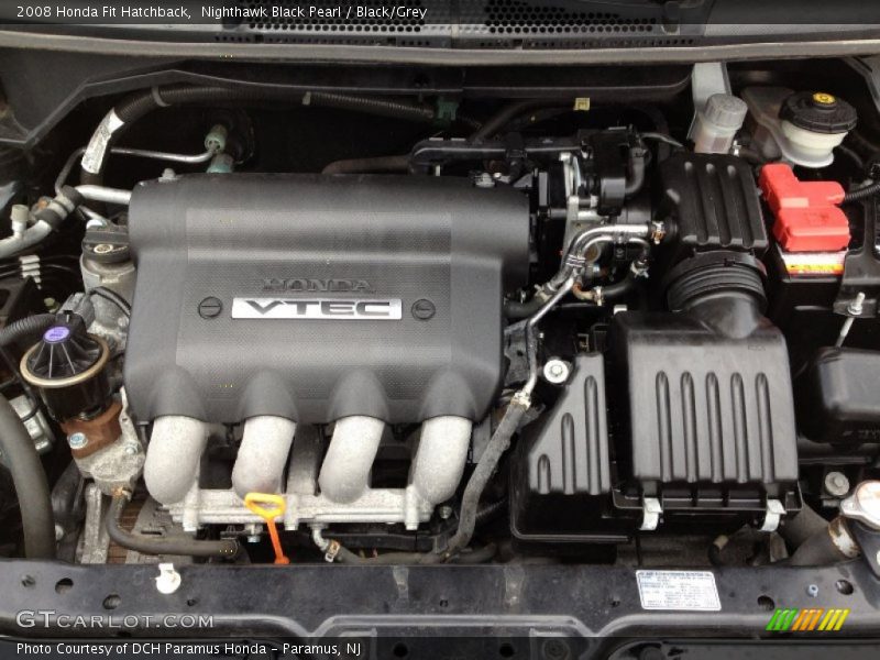 Nighthawk Black Pearl / Black/Grey 2008 Honda Fit Hatchback