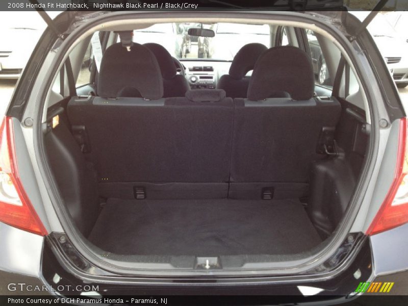 Nighthawk Black Pearl / Black/Grey 2008 Honda Fit Hatchback
