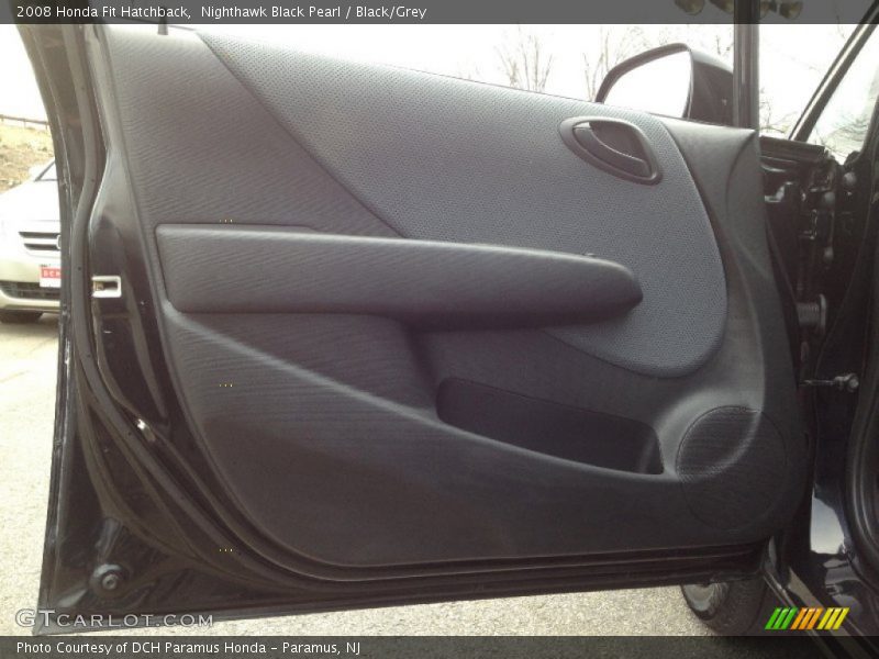 Nighthawk Black Pearl / Black/Grey 2008 Honda Fit Hatchback