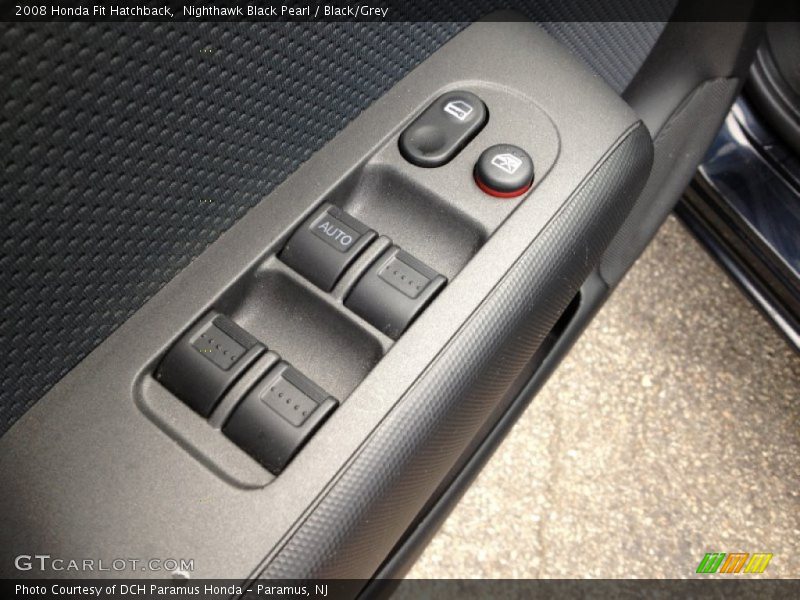 Nighthawk Black Pearl / Black/Grey 2008 Honda Fit Hatchback