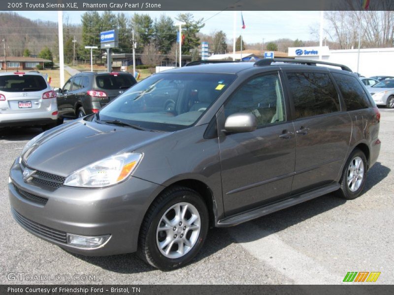 Phantom Gray Pearl / Stone 2005 Toyota Sienna XLE