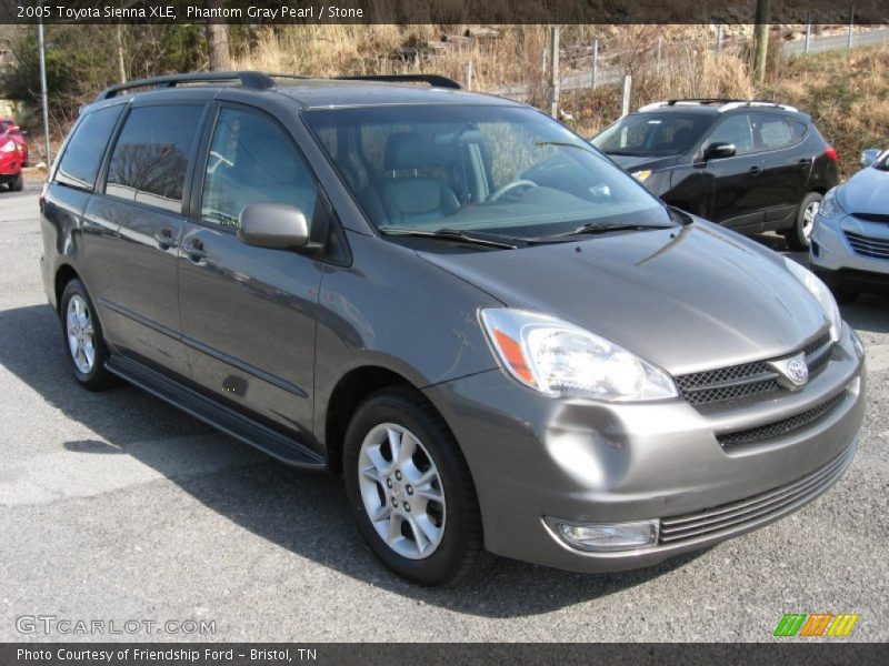 Phantom Gray Pearl / Stone 2005 Toyota Sienna XLE