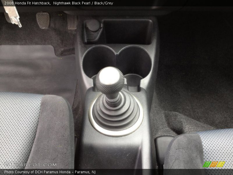 Nighthawk Black Pearl / Black/Grey 2008 Honda Fit Hatchback