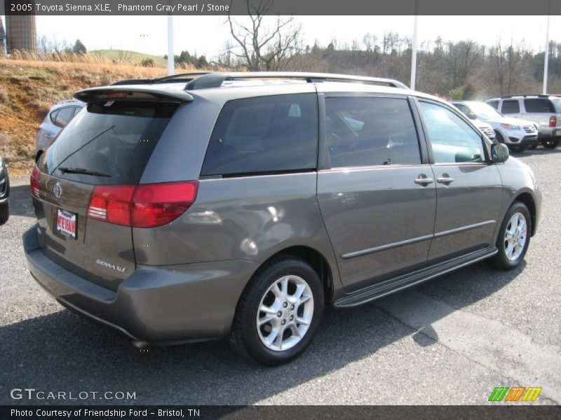 Phantom Gray Pearl / Stone 2005 Toyota Sienna XLE