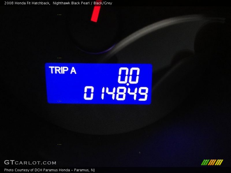 Nighthawk Black Pearl / Black/Grey 2008 Honda Fit Hatchback