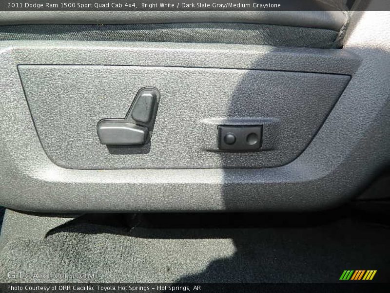 Bright White / Dark Slate Gray/Medium Graystone 2011 Dodge Ram 1500 Sport Quad Cab 4x4