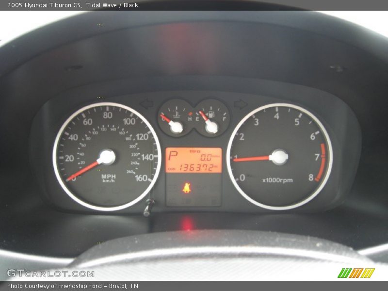  2005 Tiburon GS GS Gauges