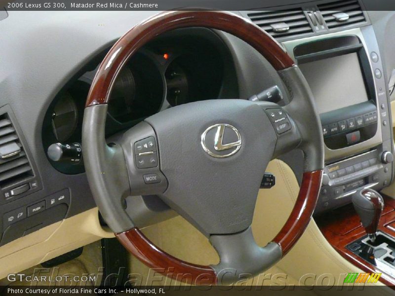 Matador Red Mica / Cashmere 2006 Lexus GS 300