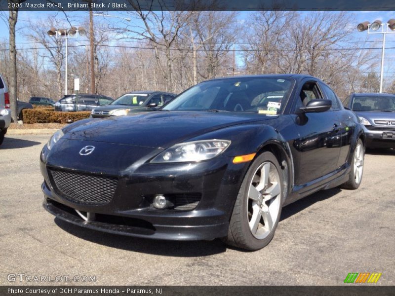 Brilliant Black / Black 2005 Mazda RX-8