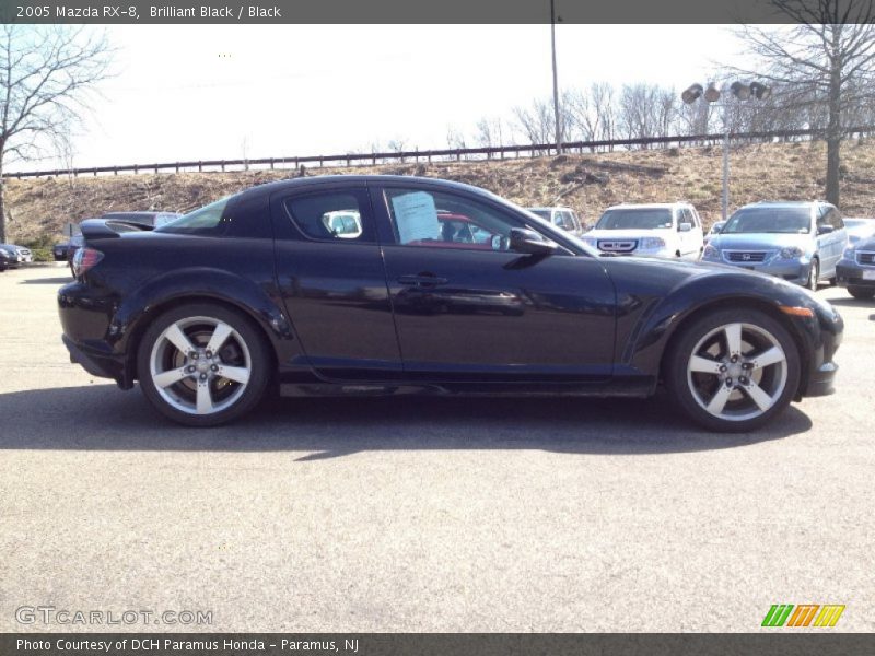 Brilliant Black / Black 2005 Mazda RX-8
