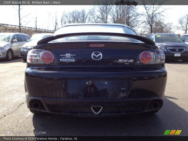 Brilliant Black / Black 2005 Mazda RX-8