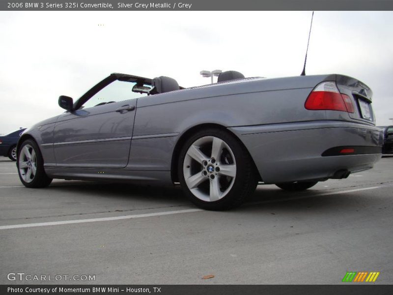 Silver Grey Metallic / Grey 2006 BMW 3 Series 325i Convertible