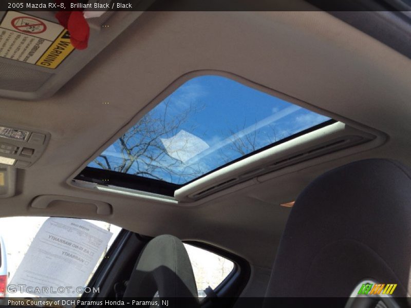 Brilliant Black / Black 2005 Mazda RX-8