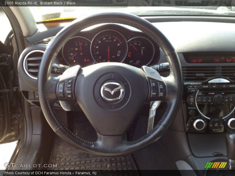 Brilliant Black / Black 2005 Mazda RX-8