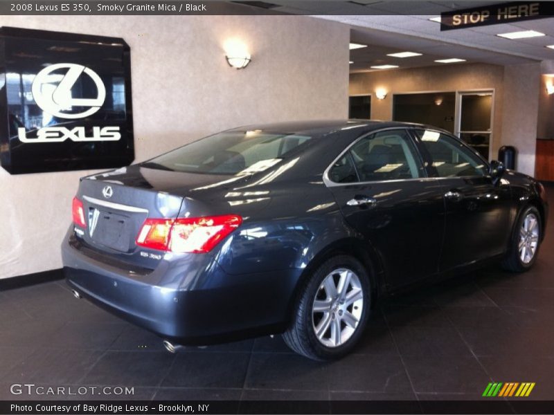Smoky Granite Mica / Black 2008 Lexus ES 350