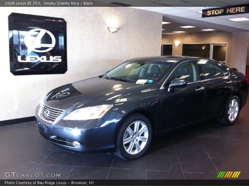 Smoky Granite Mica / Black 2008 Lexus ES 350