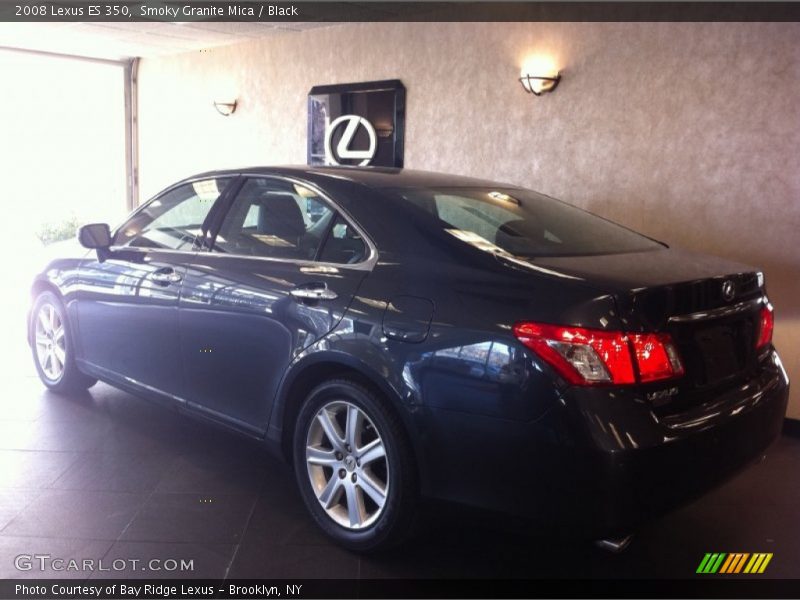 Smoky Granite Mica / Black 2008 Lexus ES 350