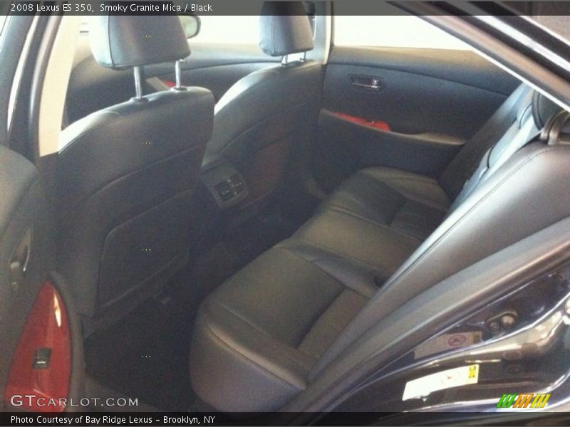 Smoky Granite Mica / Black 2008 Lexus ES 350