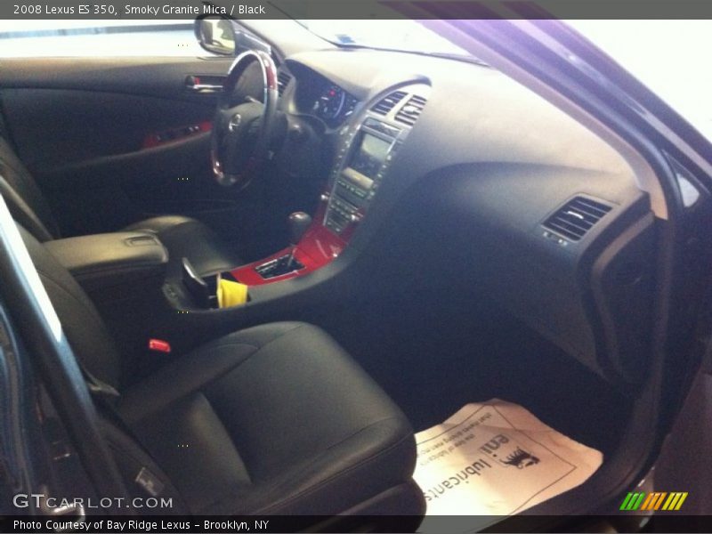 Smoky Granite Mica / Black 2008 Lexus ES 350