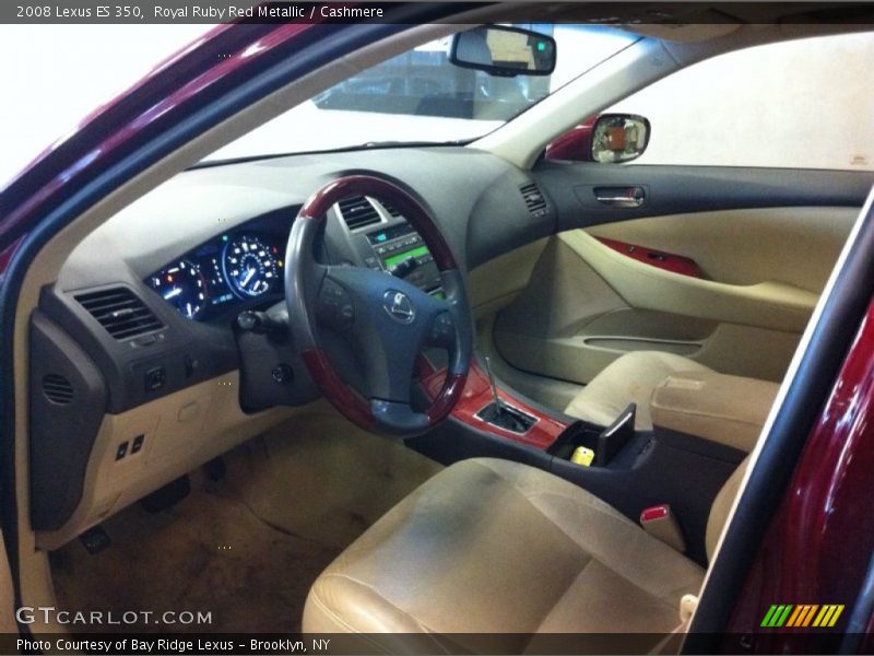 Royal Ruby Red Metallic / Cashmere 2008 Lexus ES 350