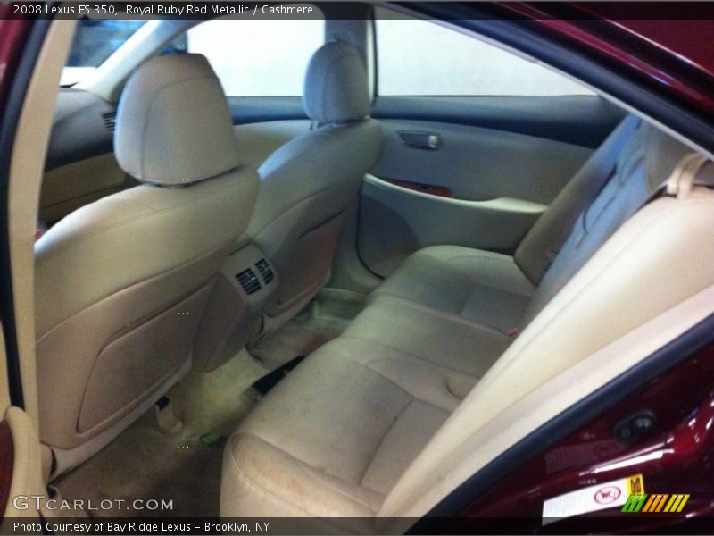 Royal Ruby Red Metallic / Cashmere 2008 Lexus ES 350