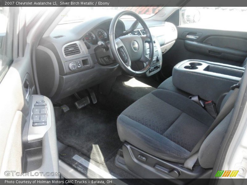 Silver Birch Metallic / Ebony 2007 Chevrolet Avalanche LS