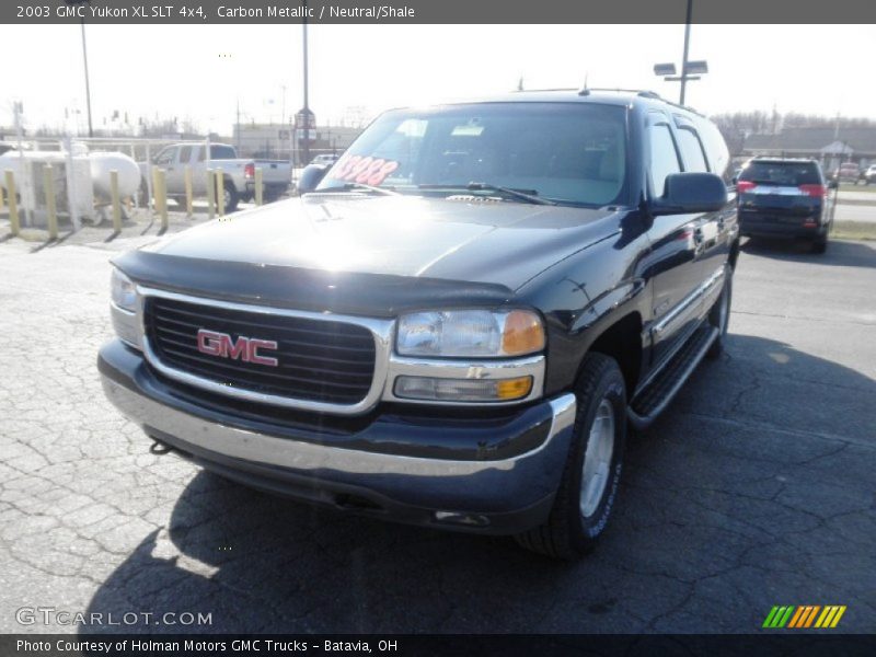 Carbon Metallic / Neutral/Shale 2003 GMC Yukon XL SLT 4x4