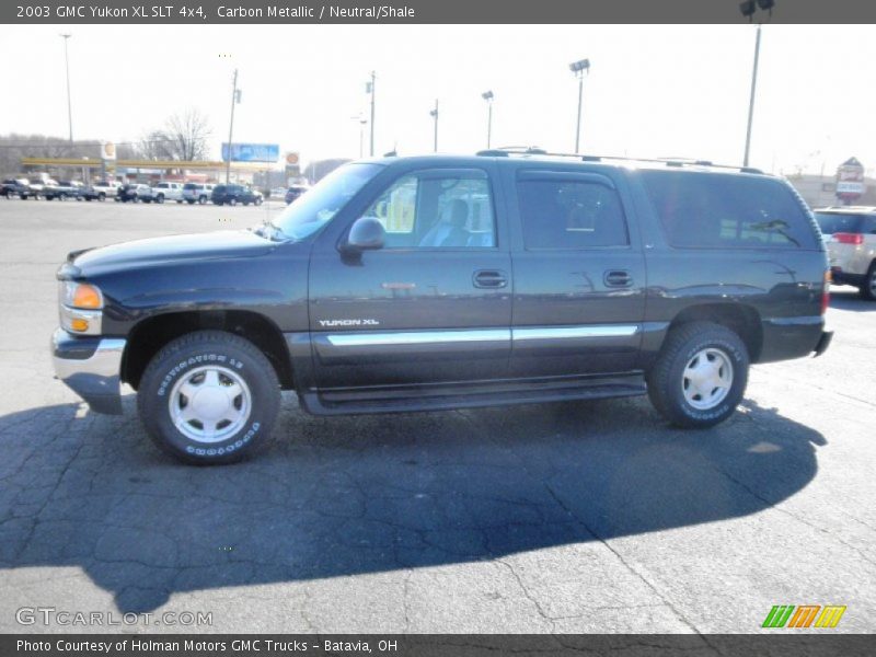 Carbon Metallic / Neutral/Shale 2003 GMC Yukon XL SLT 4x4