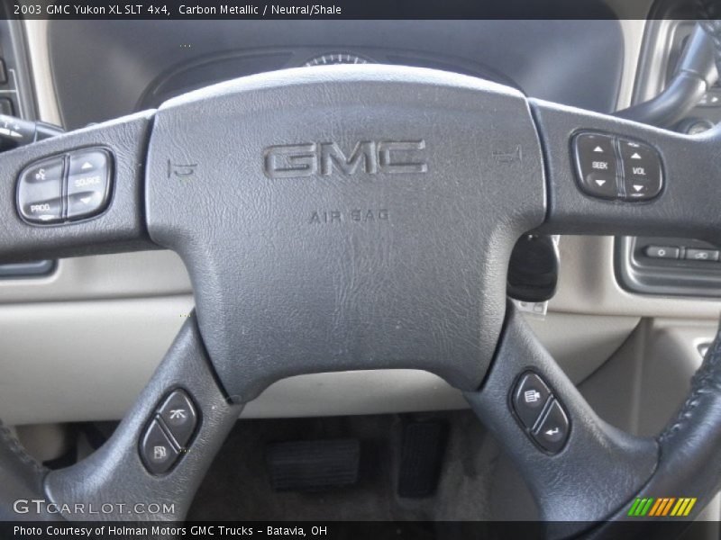 Carbon Metallic / Neutral/Shale 2003 GMC Yukon XL SLT 4x4