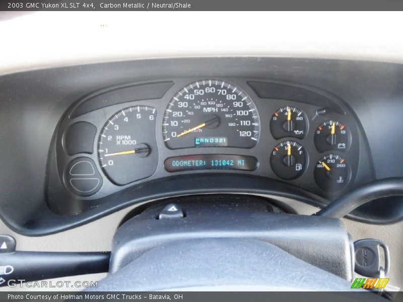 Carbon Metallic / Neutral/Shale 2003 GMC Yukon XL SLT 4x4