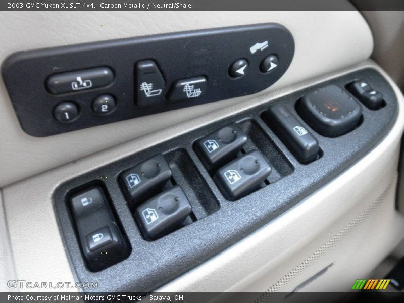 Carbon Metallic / Neutral/Shale 2003 GMC Yukon XL SLT 4x4