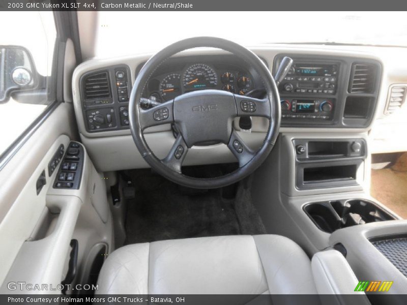 Carbon Metallic / Neutral/Shale 2003 GMC Yukon XL SLT 4x4