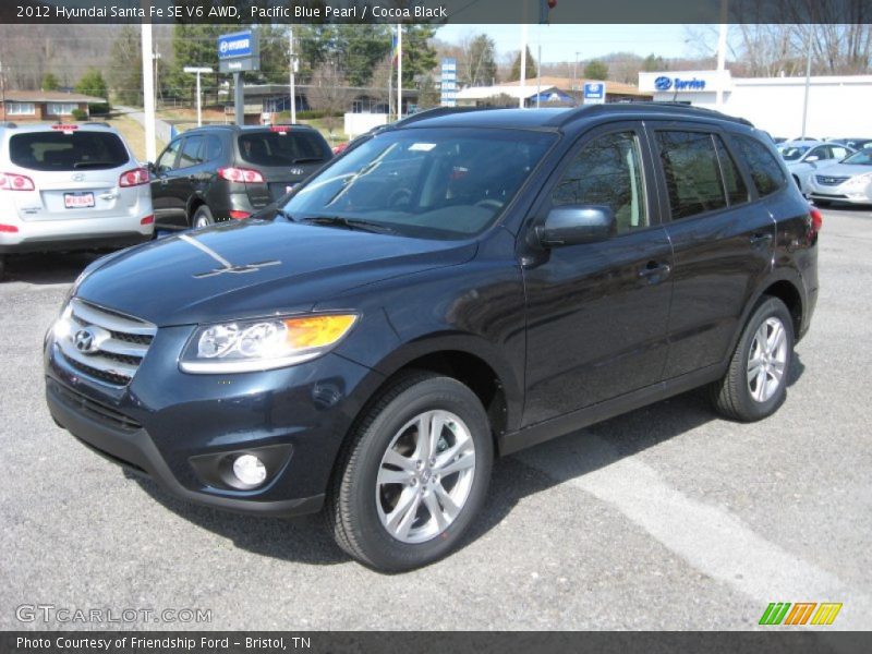 Front 3/4 View of 2012 Santa Fe SE V6 AWD