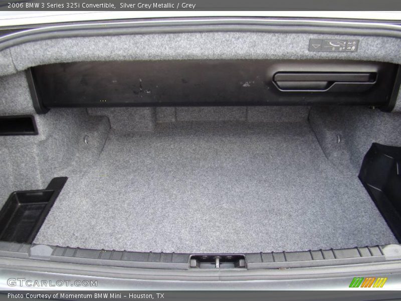Silver Grey Metallic / Grey 2006 BMW 3 Series 325i Convertible