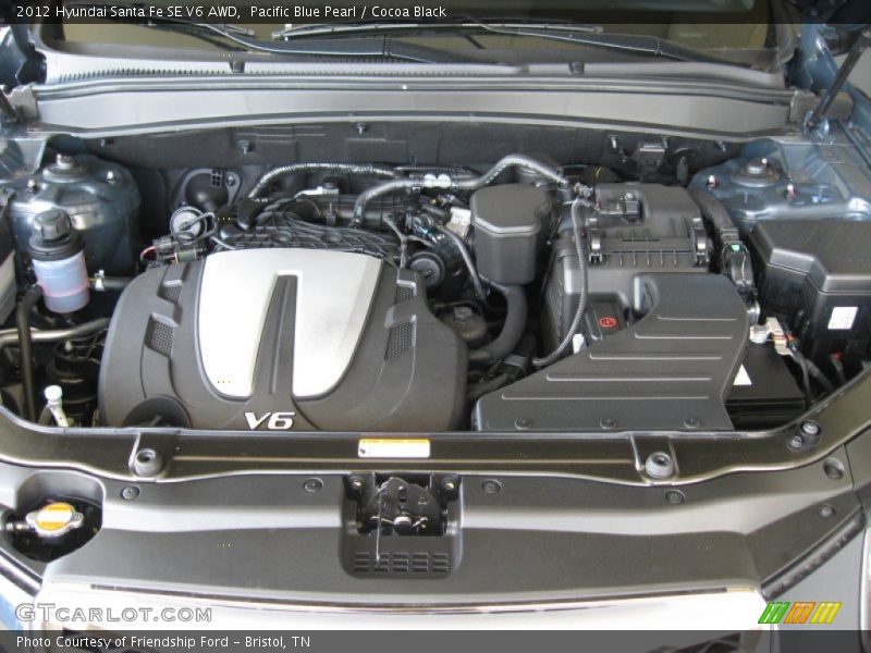  2012 Santa Fe SE V6 AWD Engine - 3.5 Liter DOHC 24-Valve V6